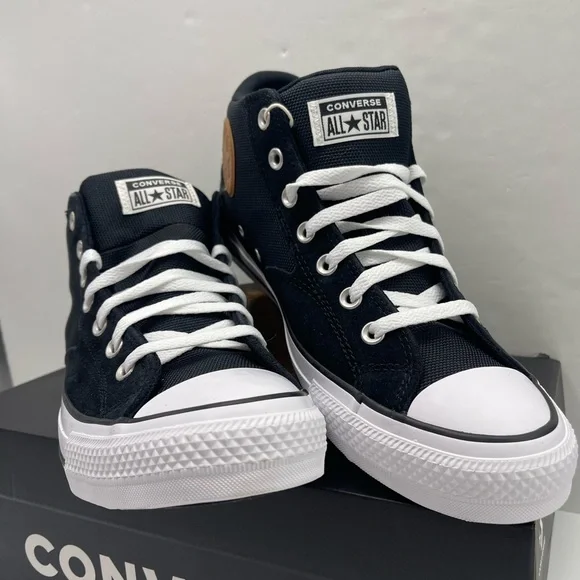 Converse Men’s A11129C
CTAS MALDEN STREET MID
BLACK/HONEY/WHITE Sneakers - Picture 3 of 16